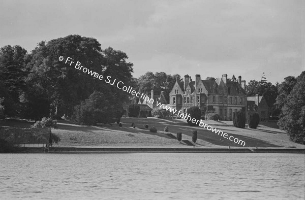 GLASLOUGH HOUSE  HOUSE FROM LAKE